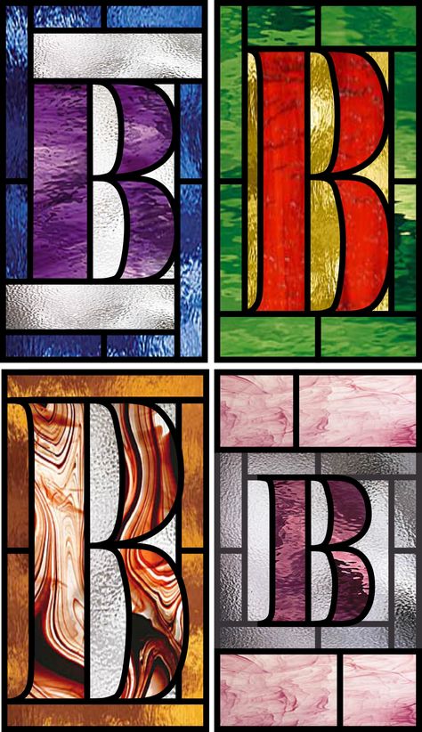 letter B, stained glass pattern, font serif, simple, tall dimensions, instant download pattern Stained Glass Alphabet Patterns, Stained Glass Lettering, Stained Glass Letters Alphabet Patterns, Stained Glass Easy, Stained Glass Letters, Alphabet Patterns, The Letter B, Merch Ideas, Custom Stained Glass