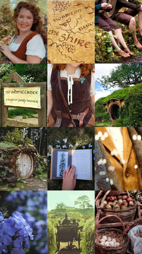 Hobbit Astethic, Rosie Hobbit, Fall Hobbit Aesthetic, Hobbit Aesthetic Party, Hobbit Core Aesthetic, The Hobbit Crafts, Hobbit Moodboard, The Shire Party, Hobbitcore Wedding