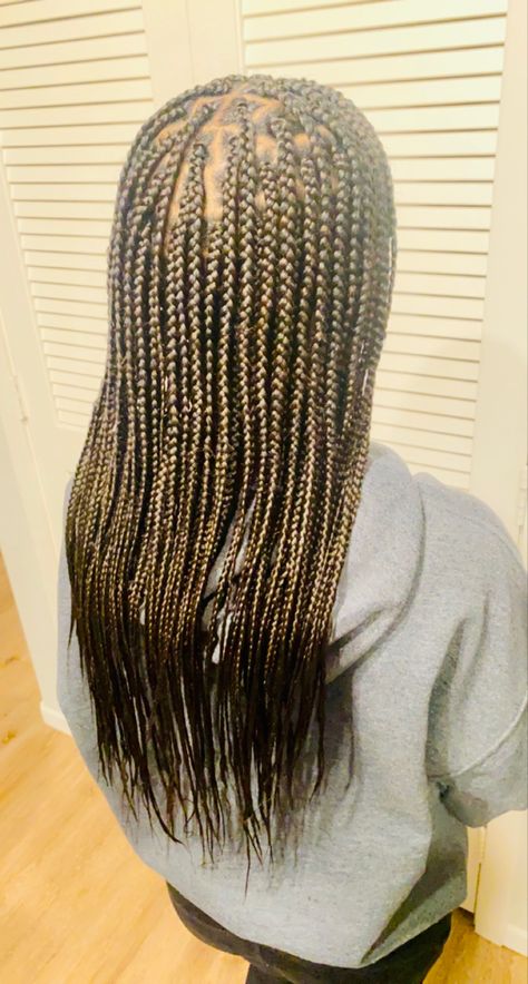 Medium Box braids Traditional Box Braids, Kids Box Braids, Medium Box Braids, Kids Boxing, Box Braids, Dreadlocks, Braids, Hair Styles, Hair