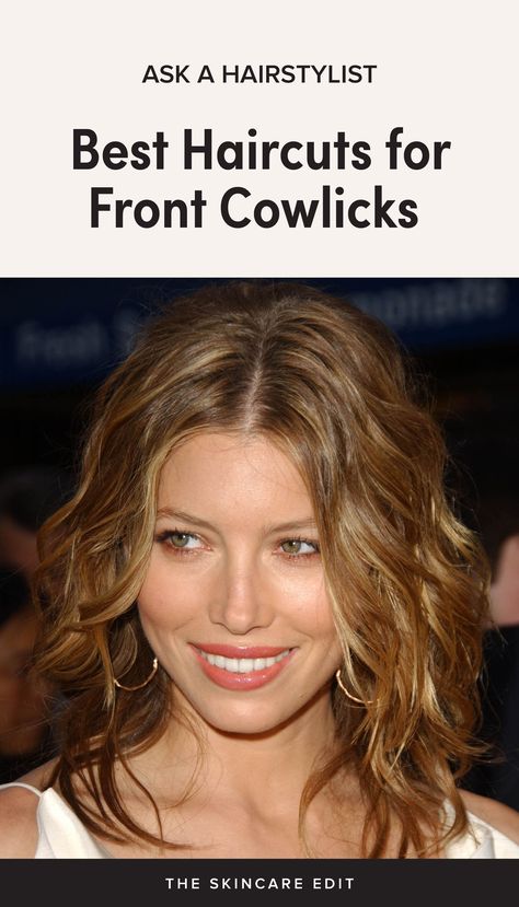 Fringe For Cowlick, Haircuts With Cowlicks For Women, Best Bangs For Cowlick, Cowlick Bangs Haircuts, Best Haircuts For Cowlicks For Women, Haircut For Cowlick Woman, How To Style Hair With Cowlicks, Hairstyles With Cowlicks For Women, How To Style Hair With Front Cowlick