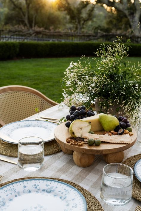 Outdoor Tray Decor Ideas, Outdoor Hosting, Arizona House, Mesa Exterior, Outdoor Side Table, Studio Mcgee, Shop Interiors, Living Room Makeover, Al Fresco Dining