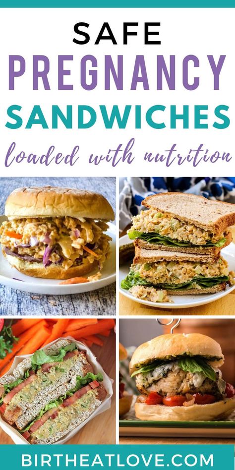 Dinner Recipes Pregnant Meal Ideas, Sandwich Without Deli Meat, Sandwiches While Pregnant, Non Lunch Meat Sandwiches, Lunches To Eat While Pregnant, Easy Dinner Ideas While Pregnant, Easy Lunch Pregnant Meal Ideas, Easy Lunches When Pregnant, Best Dinners For Pregnant Women