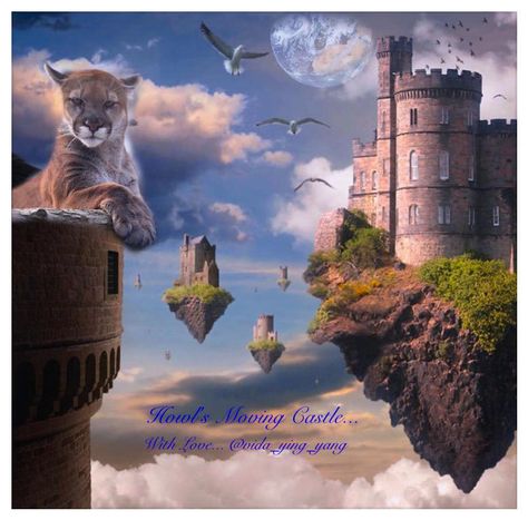 Surreal Photos, Psy Art, Castle Wall, Castle In The Sky, Fantasy Castle, A Castle, 판타지 아트, Fantasy Landscape, Surreal Art