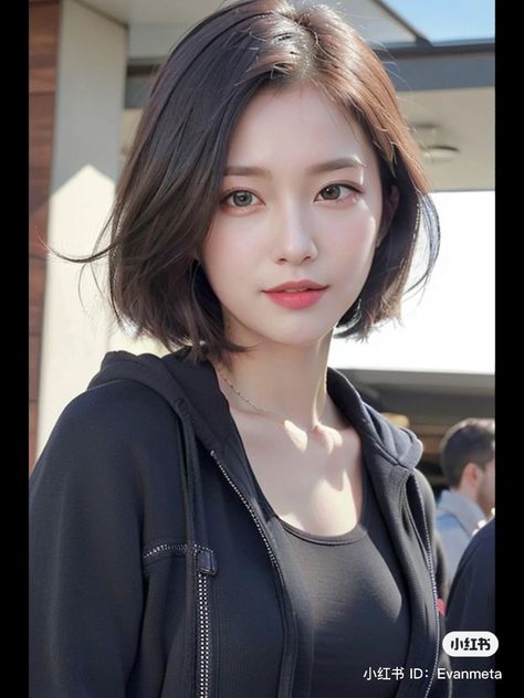 Shoulder-Length Haircuts: Easy and Stylish Ideas for Beginners Asian Hair Bob, Sleek Short Hair, Korean Hair Color, Korean Short Hair, Hair Style Korea, Layered Haircuts For Medium Hair, Asian Short Hair, Hair Inspiration Short, Shoulder Length Hair Cuts