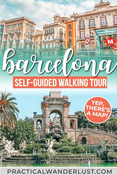 Barcelona, Spain is the center of Catalan history and culture! One of the best things to do in Barcelona is to explore the Old Center and Gothic Quarter. This walking tour of Barcelona takes you to La Boqueria, La Rambla, the Jewish Quarter, the Barcelona Cathedral, and more. (Yes, there's a map.) #travel #Barcelona Travel Barcelona, Things To Do In Barcelona, To Do In Barcelona, Barcelona Spain Travel, La Boqueria, Spain Travel Guide, Gothic Quarter, Map Travel, Voyage Europe