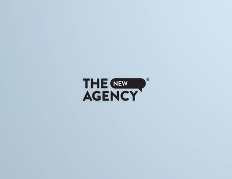 The New Agency by THE NEW AGENCY, via Behance News Agency Logo, Agency Logos, Pub Logo, Agency Logo, Letter To Yourself, News Agency, Logo Branding Identity, Corporate Identity, Cool Logo