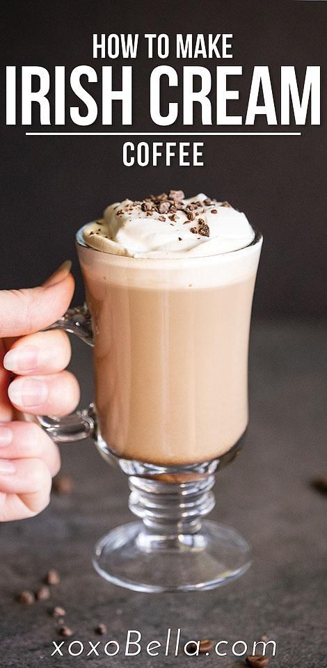 Irish Cream Coffee Drinks, Baileys Irish Coffee, Carolans Irish Cream Recipes, Baileys Irish Cream Recipes Drinks, Drinks Using Baileys Irish Cream, Carolans Irish Cream Drinks, Irish Cream Coffee Recipe, Irish Coffee Recipe Baileys, Baileys Coffee Recipes