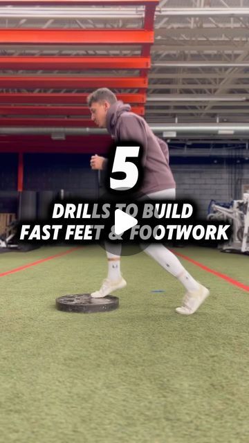 Brad Becca | Fitness Coach on Instagram: "🦶🏽5 Drills To Build Fast Feet & Elite Footwork⚡️

👥 Follow BradJBecca
📲 Share | Save | Tag a Friend

Elevate your footwork game with these 5 drills! 🦶🏽💥Whether you’re an athlete or just looking to improve your footwork, these exercises will have you moving like lightning⚡️

👟@vivobarefoot - code Bjbec

#plyometrics #speedandagility #footwork #fastfeet #athlete" Exercises For Strength, Workouts Exercises, August 17, Fitness Coach, Tag A Friend, Drills, Strength Training, Improve Yourself, Building