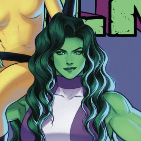 She Hulk Comic Icons, She Hulk Comic, Jen Walters, Hulk Icon, Ultimate Hulk, Jen Bartel, Comic Women, Miss Hulk, Red She Hulk