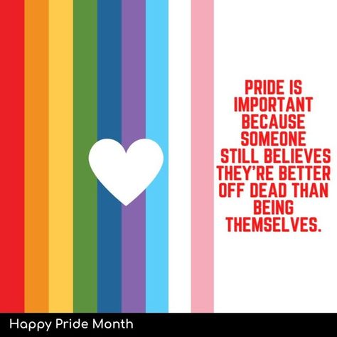 I love everyone!!! BE STRONG!!!! HAPPY PRIDE MONTH!!!!1❤️🌈 Pride Quotes Inspiration, Pride Ally Quotes, Inspirational Animal Quotes, Inspirational Bulletin Boards, I Love Everyone, Pride Quotes, Lgbt Quotes, Pride Love, Happy Pride Month