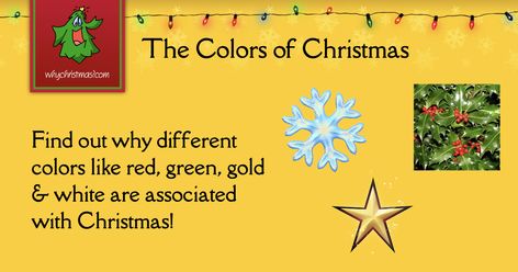 Colors Of Christmas Meaning, Christmas History, Colors Of Fire, Christian Board, Diy Christmas Tree Ornaments, Group Ideas, Meaning Of Christmas, Color Meanings, Christmas Green