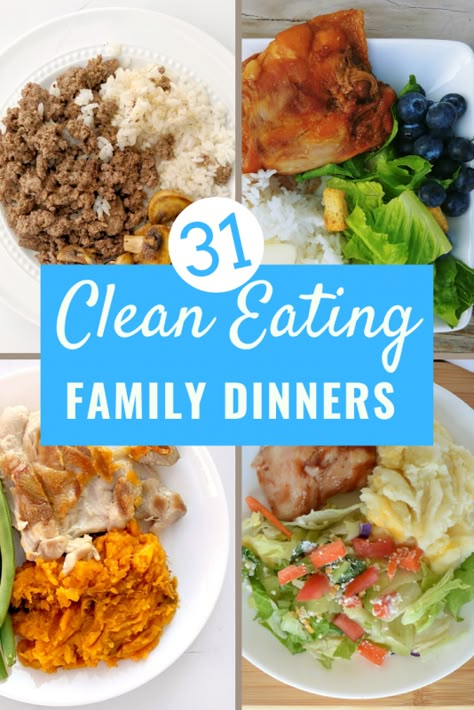 clean eating dinner ideas Clean Eating Dinner Ideas, Clean Eating Family, 1200 Calorie Diet Meal Plans, Clean Dinners, Delicious Clean Eating, Clean Eating Recipes For Dinner, Clean Eating For Beginners, Clean Eating Meal Plan, Easy Clean Eating