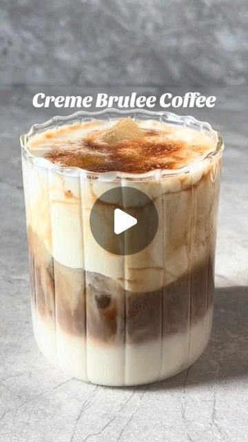 Cooking For You All on Instagram: "Creme brulee coffee ️ #cremebrulee #cremebruleecoffee #viral #icedcaramelcoffee #cremebruleelatte #holidaytiktok #holidayrecipe #holidaydrinks #beverages #starbucksholiday #homecafe #coffeeathome #coffeetiktok #coffeeideas #coffee #coffeerecipe #icedcremebrulee #icedlatte #christmasdrinks #starbucksathome #asmr" Cortado Coffee Recipe, Crème Brûlée Coffee, Creme Brulee Coffee, Coffee Creme Brulee, Pumpkin Creme Brulee, Coffee Mix, Ice Coffee Recipe, Winter Drinks, Iced Latte