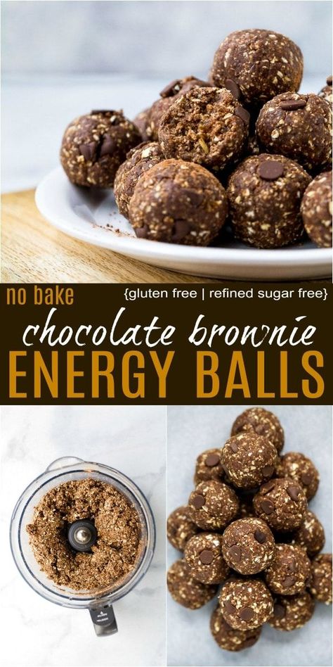 Protein Ball With Dates, Chocolate Power Balls, Date Power Balls, Protein Balls Dates, Brownie Energy Balls, Brownie Protein Balls, Sugar Free Chocolate Brownies, Healthy Energy Bites, Energy Bites Healthy