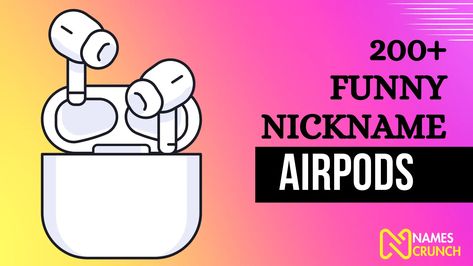 "A whimsical collection of amusing nicknames for AirPods, ideal for those who appreciate technology and enjoy a playful twist to their gadgets." Headphones Name Ideas, Headphone Name Ideas, Airpod Names Ideas, Airpod Name Ideas On Phone, Airpods Name Ideas Aesthetic, What To Name Your Airpods, Things To Name Your Airpods, Names For Headphones, Names For Your Airpods