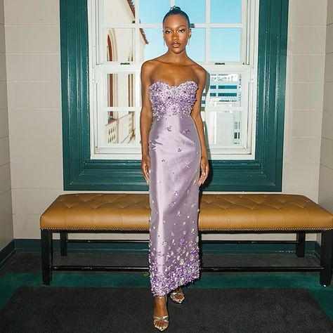 Jason Bolden, Oscars 2022, Miu Miu Dress, Guest Attire, Wedding Attire Guest, Maxi Styles, Glam Dresses, Prom Party Dresses, Custom Dresses