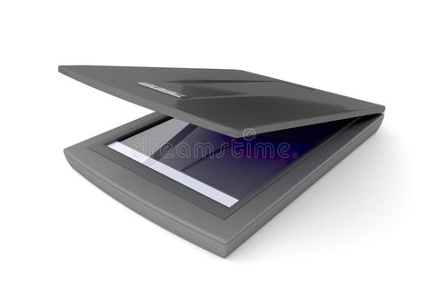 Flatbed scanner. On white background , #sponsored, #scanner, #Flatbed, #background, #white #ad Scanography Photography, Strategic Analysis, Image Scanner, Research Report, Background White, Background Illustration, Photoshop Elements, Typography Fonts, Scanners