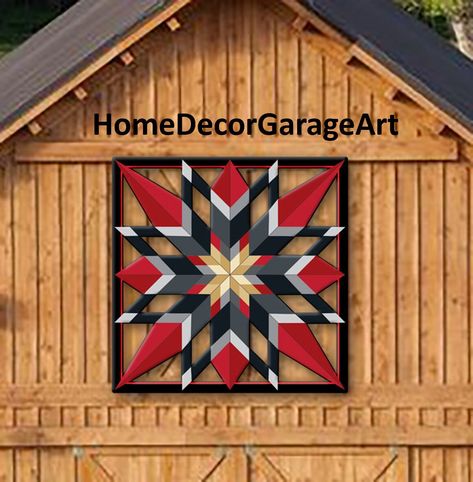 Barn Signs Outdoor, Painted Quilt Patterns On Wood, Patriotic Barn Quilts, Barn Quilt Patterns Templates Easy, Free Barn Quilt Patterns, Barn Quilts For Sale, Wood Barn Quilt, Quilt Boards, Quilt Collection