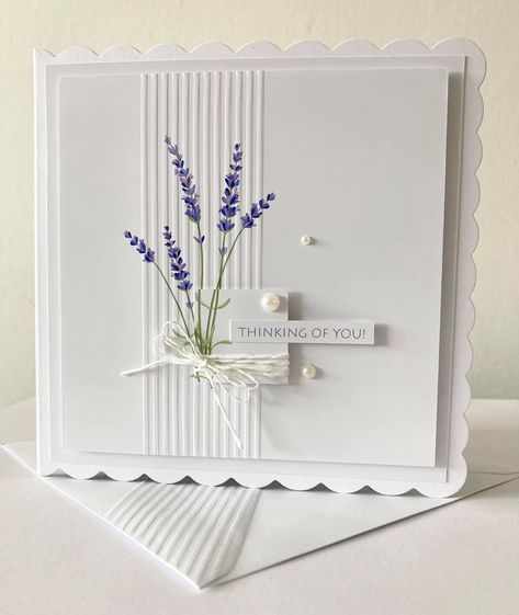 Sympathy Cards Handmade, Simple Birthday Cards, Wedding Cards Handmade, Birthday Cards For Women, Elegant Cards, Embossed Cards, Beautiful Handmade Cards, Fancy Fold Cards, Square Card