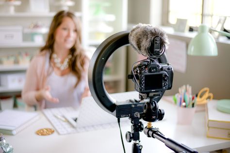 My Favorite Video Equipment for Blogging: The camera, lens, lights/light, microphones, and equipment that I use to create videos for my blog.