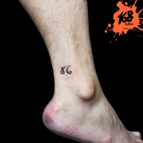 Ankle Small Tattoo, Placement For Small Tattoos, 86 Tattoo, Tattoo On Ankle, Small Tattoo Placement, Tattoo Artwork, Ankle Tattoo, Small Tattoo, Tattoo Placement