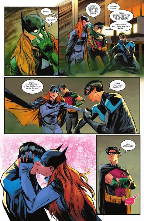 Nightwing And Batgirl, Batgirl Art, Batgirl And Robin, Dc Batgirl, Nightwing And Starfire, Batfamily Funny, What Do You Hear, Bad Man, Batman Funny