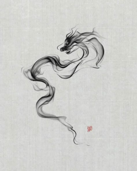 Abstract Tattoo Designs Minimalist, Dragon Tattoo Art, Abstract Tattoo Designs, Fire Tattoo, Dragon Tattoo Designs, Discreet Tattoos, Elegant Tattoos, Abstract Tattoo, Simplistic Tattoos