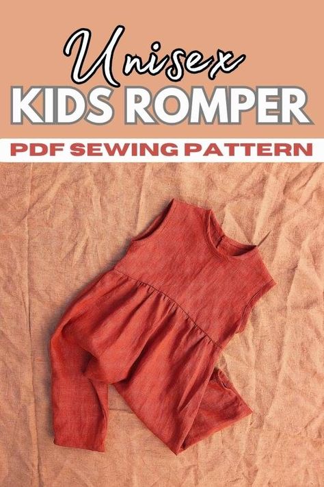 sewing patterns for baby boy Toddler Romper Pattern Free, Bubble Romper Sewing Pattern, Free Toddler Sewing Patterns, Cottagecore Sewing, Toddler Sewing Patterns, Boys Sewing Patterns, Romper Sewing Pattern, Baby Romper Pattern, Boy Sewing