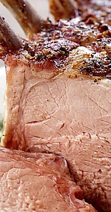 Herbed Pork Rib Roast Boneless Pork Rib Roast Recipe, Pork Rib Roast Bone In, Pork Rib Roast Boneless, Bone In Pork Roast, Best Pork Loin Recipe, Oven Pork Ribs, Pork Roasts, Pork Rib Roast, Pork Loin Ribs