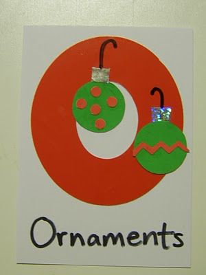 Letter O Christmas Crafts, O Is For Ornament Craft Preschool, O Is For Ornament Craft, O Art Preschool, O Preschool Crafts, O Is For Craft, O Is For Ornament, Letter O Crafts For Preschoolers, Letter O Craft