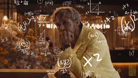 Thinking Ryan Gosling GIF - Thinking Ryan gosling The fall guy - Discover & Share GIFs Ryan Gosling Gif, Fall Guy, Mathematical Equations, The Fall Guy, Ryan Gosling, Animated Gif, Cool Gifs, The Fall, Gif