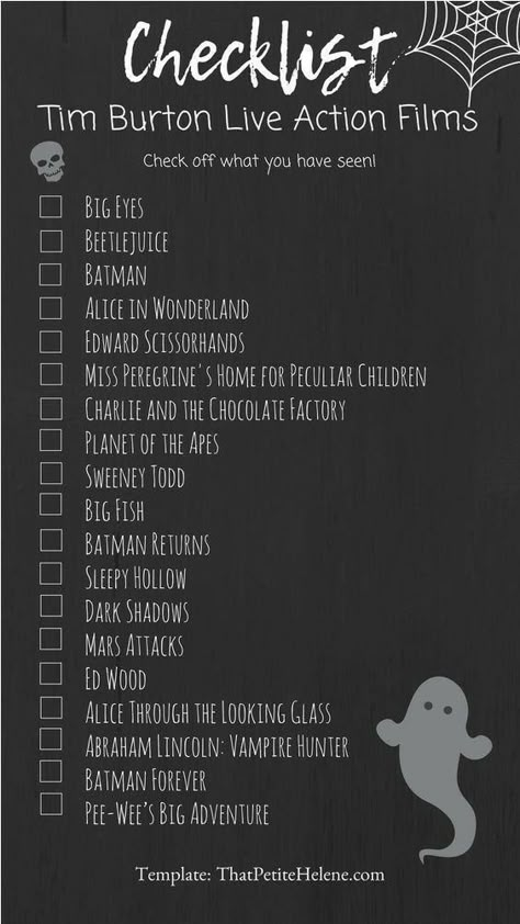 Tim Burton Movies List, Pink Vsco Wallpaper, Tim Burton Movies, Movie Checklist, Netflix Movie List, Horror Movies List, Action Films, Netflix Movies To Watch, Movie To Watch List