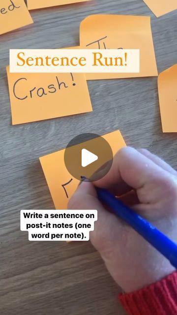 Playful Learning Games on Instagram: "Sentence Run! 

Children need to get up and move and they don’t need to be sitting down all the time learning! 

Try this game which helps children to construct a sentence whilst moving at the same time! 

#sentence #sentencewriting #sentences #writing #writinggame #activelearning #letthemplay #playinupperprimary #playfullearninggames #primaryteacher #primaryteaching #primaryteachingideas #primarytutor #primarytutoring #teachersfollowteachers #teachersofinstagram #homeeducation #classroomideas #activelearning #handsonlearning #learningathome #supportingparents #teachertips #playbased #playbasedlearning #playtolearn #homeeducation #learningathome #classroomideas #dicegame #teachingideas" Phonics Interventions, Run On Sentences, Writing Games, Playful Learning, Playbased Learning, Primary Teaching, Sentence Writing, Sentence Structure, Primary Teachers