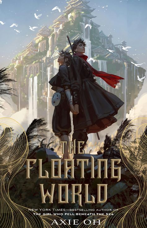 The Floating World (The Floating World, #1) by Axie Oh | Goodreads Ya Book Covers, The Floating World, Floating World, Literary Characters, Beneath The Sea, Fantasy Book Covers, Shadow And Bone, Gay Books, Book Cover Illustration