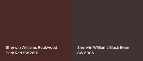 Sherwin Williams Rookwood Dark Red SW 2801: 8 real home pictures Dark Auburn Bedroom, Rookwood Sherwin Williams, Rockwood Dark Red Sherwin Williams, Rookwood Red Sherwin Williams, Rookwood Dark Red, Dark Red Paint, Sherman Williams, Zyla Colors, Hall Colour