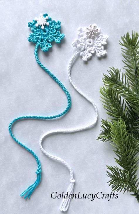 Crochet Patterns Snowflake, Fun Crochet Bookmarks, Crochet Simple Bookmark, Star Crochet Bookmark, Useful Crochet Christmas Gifts, Crochet Bookmark Corner, Lace Crochet Bookmark Pattern, Crochet Thread Bookmark Patterns Free, Easy Bookmark Crochet