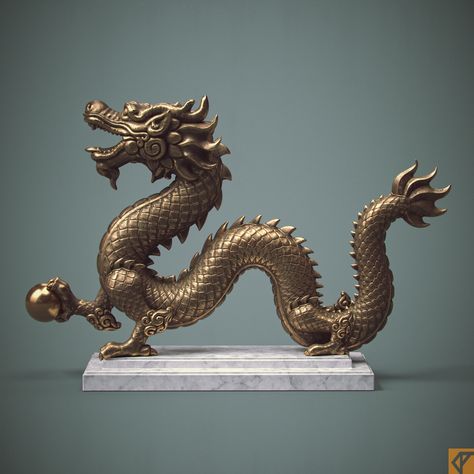 Chinese Dragon Sculpture, Medieval Dragons, Dragon Project, Chinese Dragon Art, Dragon Chino, Asian Dragon, Happy New Year 2018, Clay Dragon, Dragon Sculpture