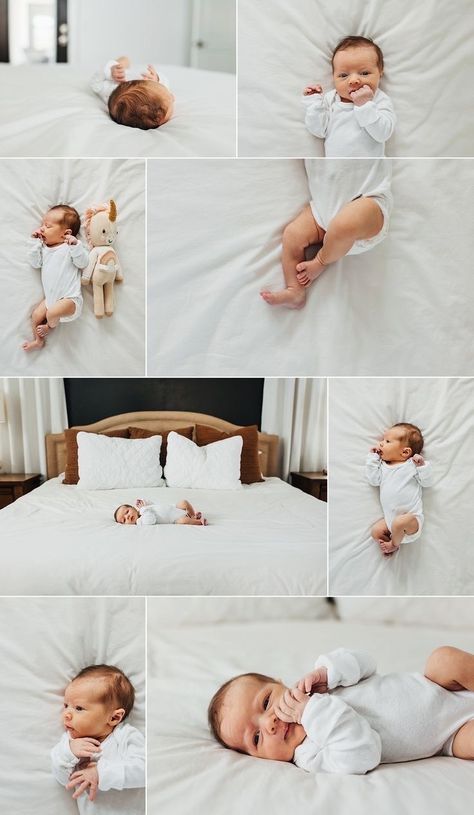 Newborn Photo Diy At Home, Newborn Motherhood Photography, Newborn Lifestyle Shoot At Home, 1 Month Old Home Photoshoot, Newborn Instagram Pictures, Comfy At Home Newborn Photos, Newborn Family Photos In House, Newborn Family Pictures Inside, Pictures To Take With Your Newborn