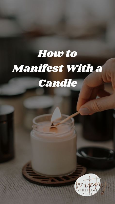 White Candle Manifestation, How To Manifest With Candles, Candle Manifestation Method, Manifesting With Candles, Candles Manifesting, Manifest Candles, Manifesting Candles, Hero Archetype, Candle Rituals