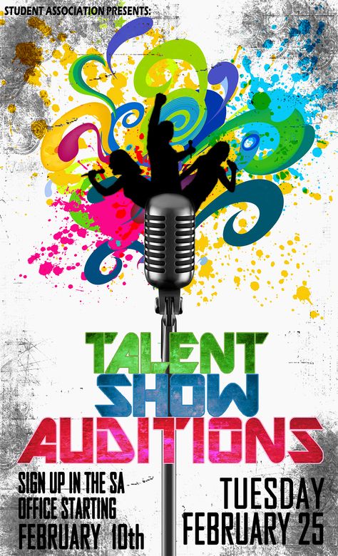 Dance Event Poster, Got Talent Show, Contest Poster, Kids Talent, Singing Contest, Music Competition, Dance Contest, Poster Design Layout, Event Booth