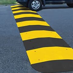 Speed Bumps: Plastic & Rubber Speed Bumps - TreeTop Products Speed Bump, Space Painting, Parking Lot, Bump, Car Park