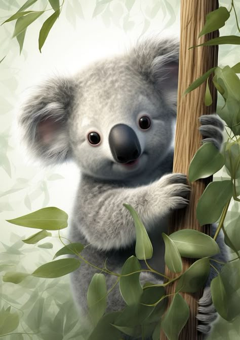 #babykoala #koalafreak #koala🐨 #koalalife #koala #savethekoala #savethekoalas #koalasofinstagram #koalabears #koalalove #mamakoala #koalabear #koalagang #koalababy #koalas Koala Pictures, Koala Cute, Koala Tattoo, Koala Drawing, Koala Illustration, Happy Birthday Animals, Koala Art, Cute Koala Bear, Koala Bears