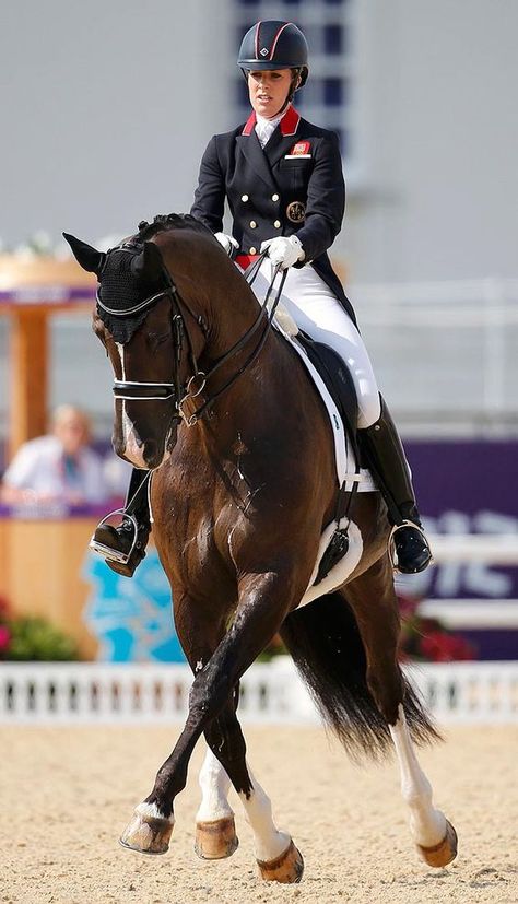 Charlotte Dujardin and Valegro - #dressage Dressage Photography, Charlotte Dujardin, Dressage Competition, Horse Dance, Equestrian Dressage, Horse Inspiration, Horse Dressage, Dressage Horses, Majestic Horse