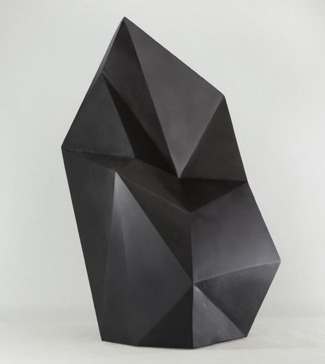 axel brechensbauer's faceted paintings Geometric Sculpture, Sculptures Céramiques, Sculpture Installation, Modern Sculpture, Land Art, Abstract Sculpture, On The Floor, Art Sculpture, Art Abstrait