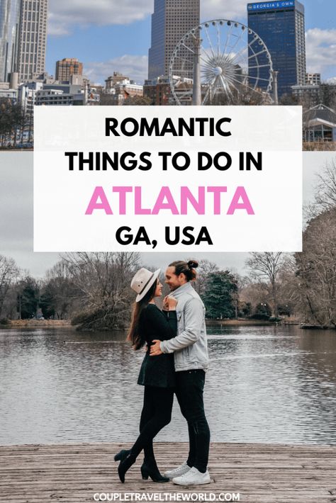 Things to do in Atlanta Georgia including the best things to do downtown, the best photography spots, where to get great food at restaurants, all the very best attractions in Atlanta Georgia including the very best Atlanta Georgia date ideas and day trips in georgia for couples right here #atlantageorgia #georgiabucketlist #georgiavacations #Atlanta #dateideas Date Night In Atlanta Ga, Atlanta Date Ideas, Things For Couples, Things To Do In Atlanta, Great Date Ideas, Couples Things To Do, Atlanta Travel, Georgia Photography, Visit Atlanta