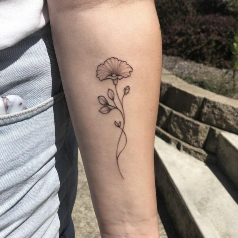 10 Best Morning Glory Tattoo Ideas You Have To See To Believe! | Outsons | Men's Fashion Tips And Style Guides Lily Tattoo Meaning, Morning Glory Tattoo, Glory Tattoo, Water Lily Tattoos, Morning Glory Flowers, Best Morning, Poppies Tattoo, Beautiful Flower Tattoos, Daisy Tattoo