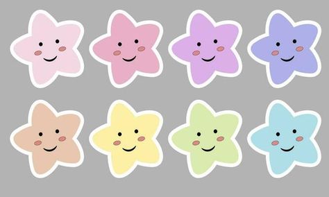 kawaii Cute stars Pastel with smile Faces cartoon on gray Background for kids. illustration Vector. cute star cartoon stickers vector set. 20673018 Vector Art at Vecteezy Faces Cartoon, Background For Kids, Cartoon Stars, Star Cartoon, Kids Illustration, Cute Star, Face Illustration, Cute Stars, Cartoon Stickers