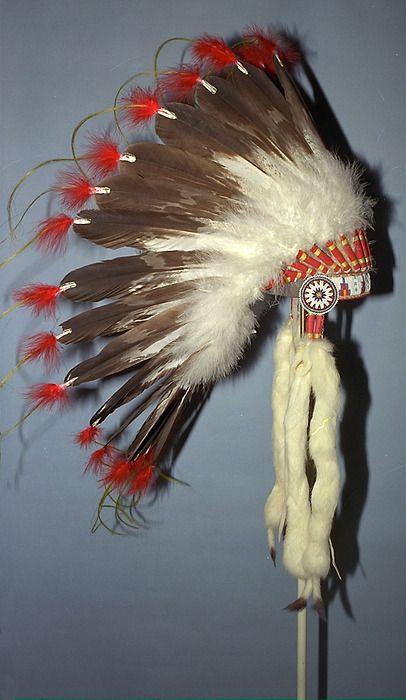 Headdress | National Museum of the American Indian Chiefs Headdress, Wounded Knee, Native American Headdress, Eagle Feathers, Head Gear, Smithsonian Institution, Pow Wow, Heritage Collection, American Indian