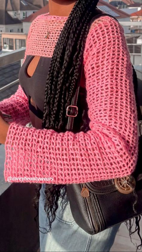 Crochet,shrug Mesh Bolero, Bolero Shrug, Crochet Bolero, Crochet Shrug, Black Crochet, Crochet Cardigan, Crochet Fashion, Crochet Sweater, Fall Trends