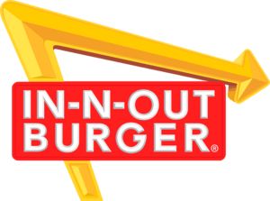 Burger Vector, Burger Logo, In And Out Burger, In N Out Burger, In-n-out Burger, In N Out, Drinks Logo, In & Out, Premium Logo